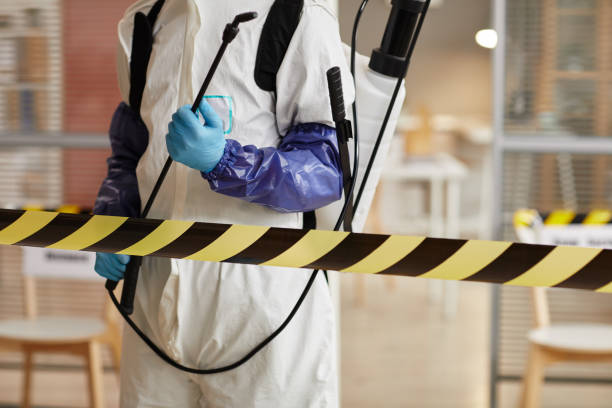Professional Biohazard technician working in Maysville, AR